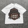 Футболка Loaded Grill Streetwear Мультяшная футболка Trap Укороченная футболка для скейтера Flex