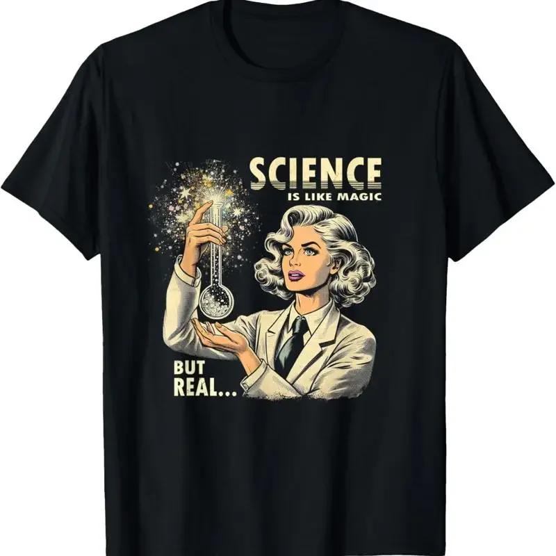 Science Is Like Magic But Real Funny Scientists Unisex T Shirt