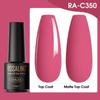 ROSALIND 7ML Rainbow Nail Gel Polish Set Art Gel Nail Polish Set For Manicure Soak Off UV LED