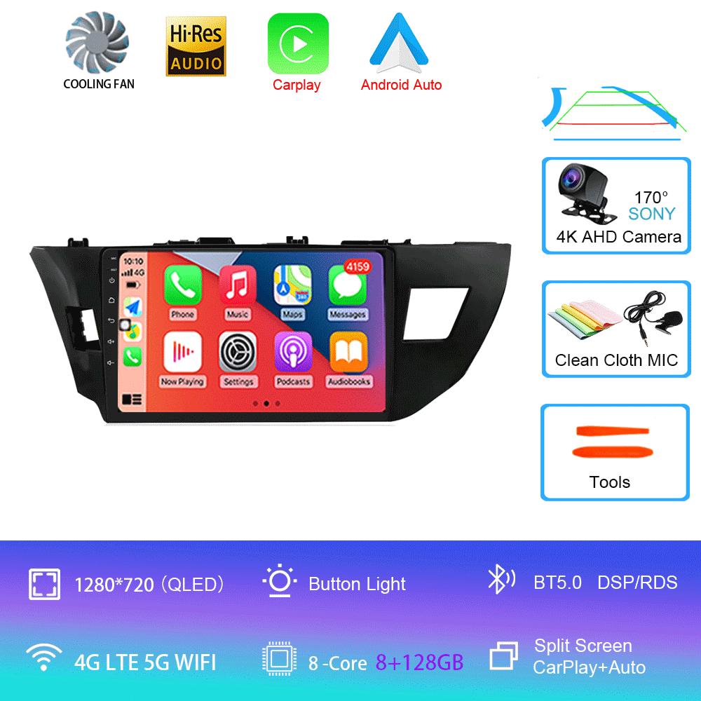 Android 14 Car Radio Toyota Corolla 11 2012 - 2016 Multimedia Video Player Stereo Navigation GPS No 2din 2 din dvd