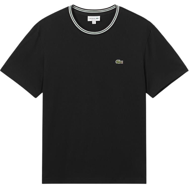 LACOSTE Logo patch T shirt TH4177