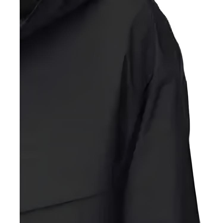 Uniqlo X Clare Waight Keller Серия C Осень/Зима 25 Ветровка с капюшоном На молнии Карманы на молнии Эластичные манжеты Однотонная Свободная Куртка Унисекс куртки 481044-09