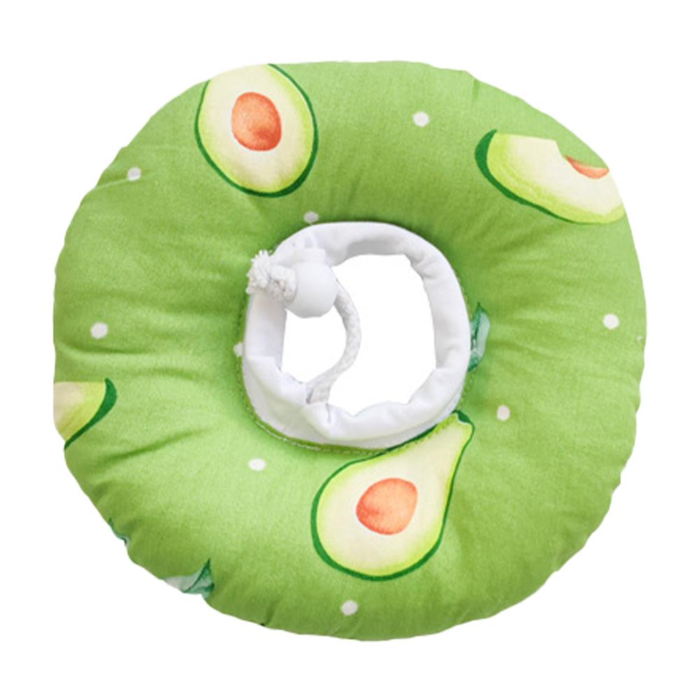 Электронный ошейник для кошек, защита от перегрева, ошейник Elizabeth, регулируемый ошейник из хлопковых смесей с принтом, круг Elizabeth для кошек