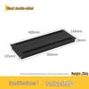 Desktop Cable Management Box: Flip-up Cover for Desk Cable Hole - Wire Pass-through and Decorative Rectangular Plate