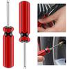 5 Pcs Valve Core Removal Tool Car Tire Valve Stem Tool Motorcycle Truck Bike Screwdriver Tire Repair Tall Tool For All Standard Valve Cores