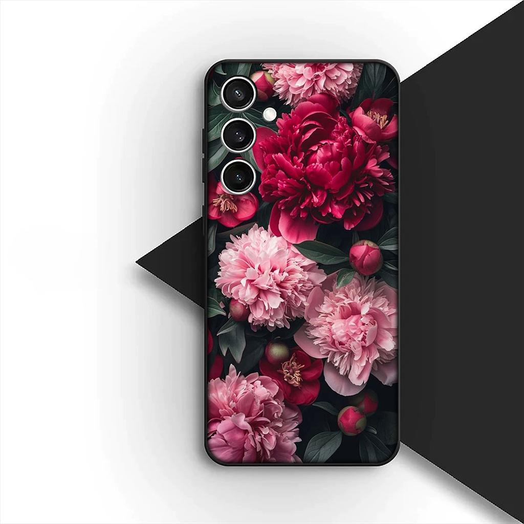 Soft Cover for Apple iPhone 17 Pro XS Max Air 6 7 8 Plus 5 + SE 2022 SE2 16E Casing Phone Case Poppy Flower Bloom Fashion