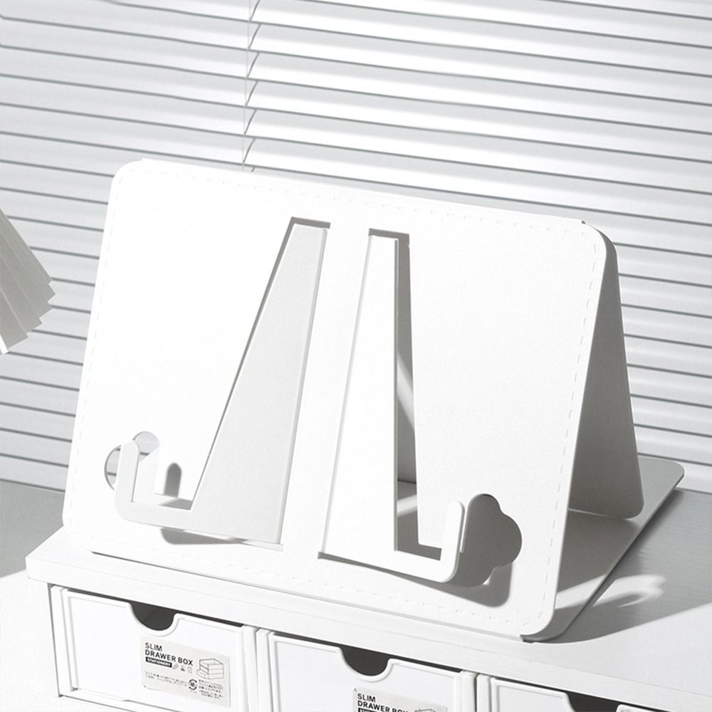 Music Score Reading Rack Fold Book Shelf Multi-Function Book Stand  Organizer