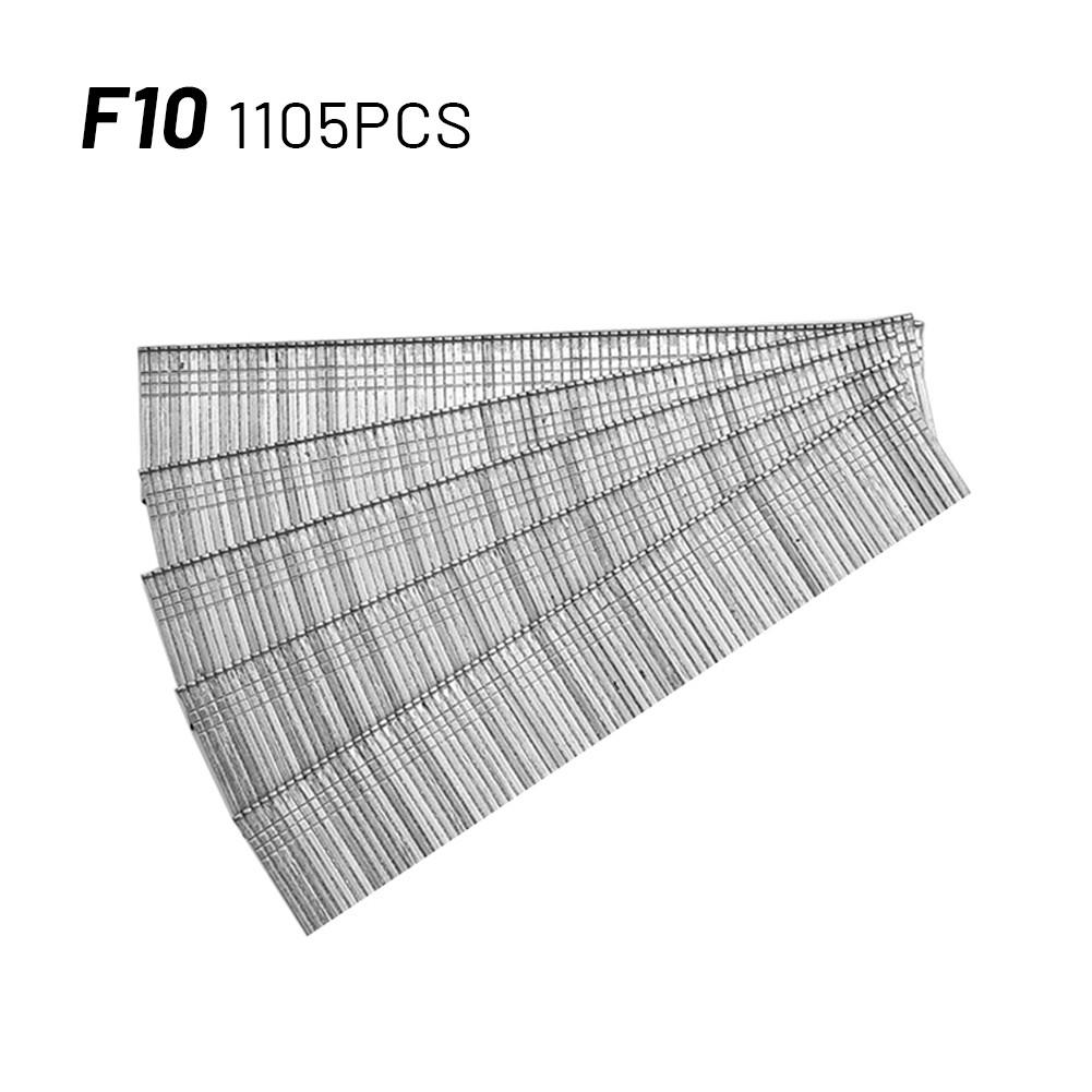 1105 шт. F15/F20/F25/F30 Пневмопистолет для гвоздей Прямые гвозди-шпильки Нержавеющая сталь Скобозабивной пистолет Скобы для мебели DIY Инструменты для деревообработки