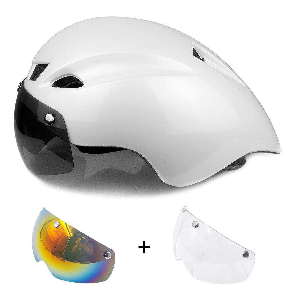 Шлем Wildside Triathlon TT с магнитными очками — новый велосипедный шлем, готовый к соревнованиям