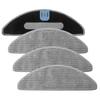 4Pcs Mop Pads Washable Sweeper Rag Reusable Sweeper Clothes Vacuum Accessories Kit for iRobot Roomba Combo I5, I5+,j5, J5+