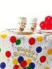 Disposable PEVA Plastic Tablecloth Thickened Oil proof Cartoon Balloon Tablecloth Birthday Party Kindergarten Tablecloth Wholesa