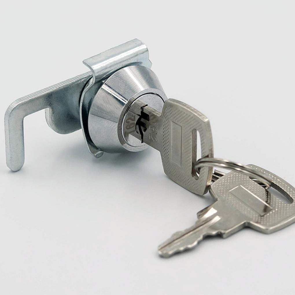Rust-Resistant Mini Cam Lock With Quick Clip For Cash Box Easy Replacement Metal Cabinet Airbox Lock