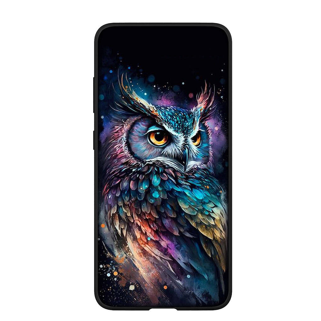 Чехол для телефона для iPhone 17 16 15 Xiaomi Poco F8 F7 X7 X6 X5 M8 C85 C75 C71 Redmi Note 14 13 12 11 Pro Max A3 A4 14C 13C 15C 12C Мультяшный чехол Сова