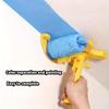 5pcs Paint Roller Set with Edging Tool, Multifunctional Corner Painting Kit, Non-Electric Plastic DIY Wall Decoration, Smooth Trimming Finishing