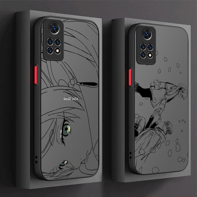 Горячий Аниме Комиксы Фрирен Жесткий Чехол Для Xiaomi Redmi Note 13 14 12 11 Pro Plus 5G 12S 11S 10S 10 9 Redmi 14C 13C 12C 12 4G A3 A3X