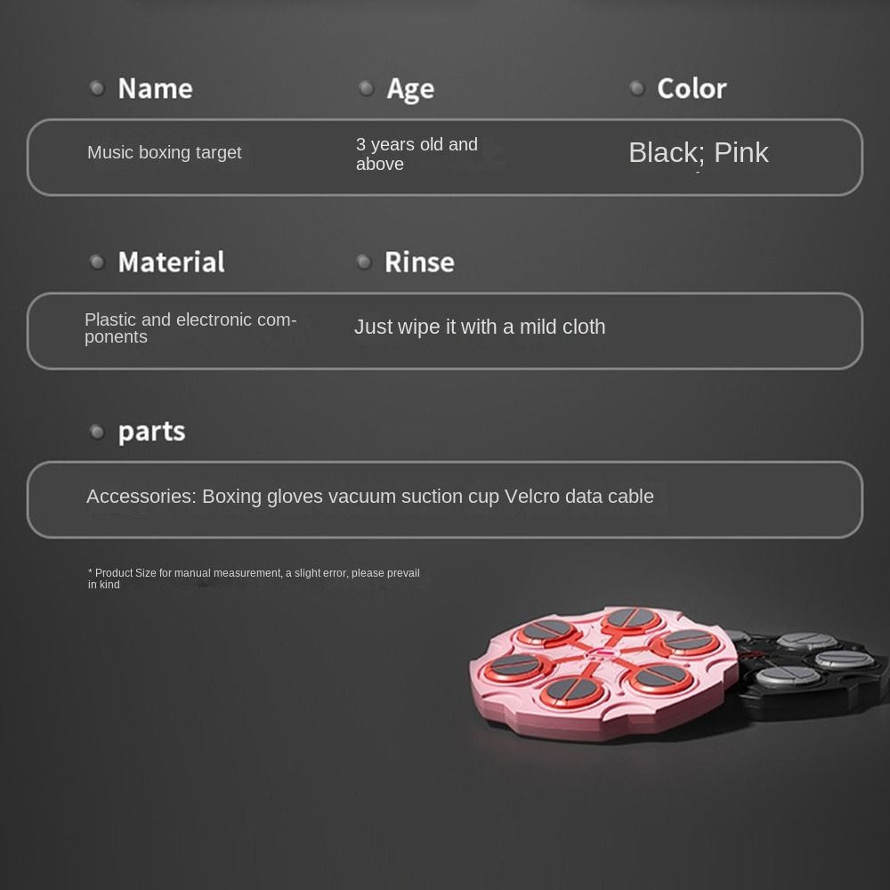 Thickened Boxing Wall Target Noise Reduction Boxing Electronic Target  Adult/Children