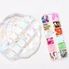 12Grids/Box Nail Sequins Стильные изысканные мини рождественские наклейки для маникюра с блестками для
