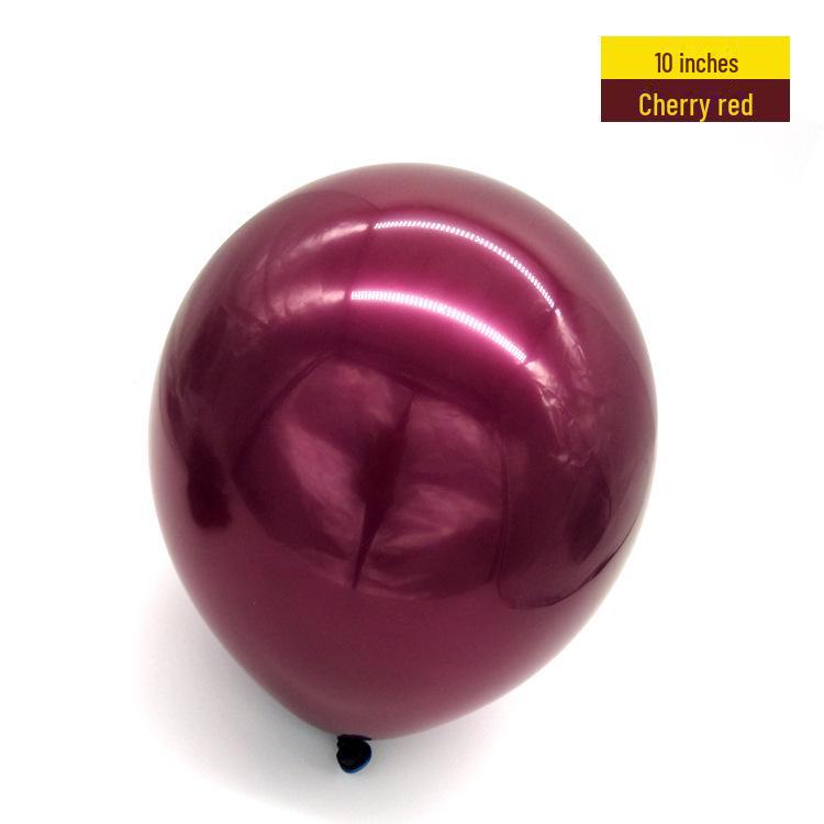 Набор двухслойных воздушных шаров «Вишня» для Дня святого Валентина, свадеб и праздников