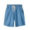 Women's Elastic Waist Drawstring Shorts Solid Color Shorts Chic Chiffon Shorts Loose Shorts Sweat Shorts Casual Summer Athletic Shorts Comfy Shorts