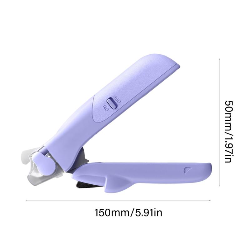 Dogs Nail Trimmer with LED Light Scratching LED Light Home Use Pet Nail Trimmer Nail Trimming Prevents Splitti