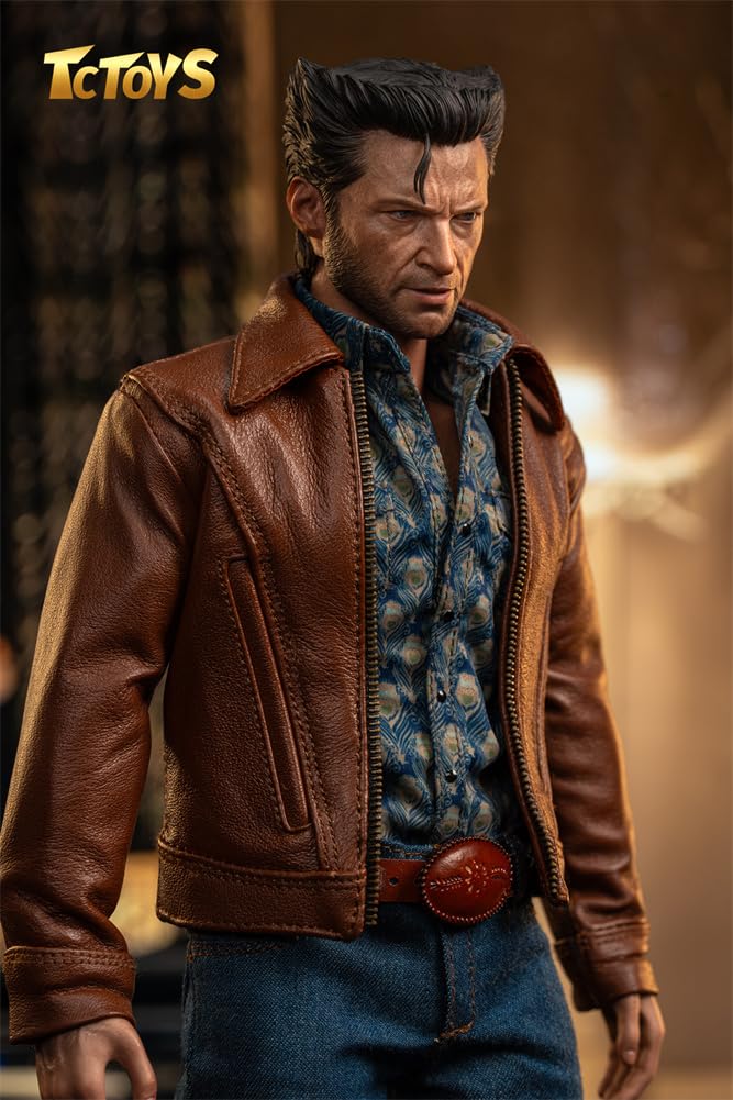 1:6 Kongo Wolf Logan Male 12-inch Action Doll Body Toy Head Hand Towel