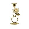 Exquisite Craftsmanship Iron Candle Holder for Home Dining Table Decoration
