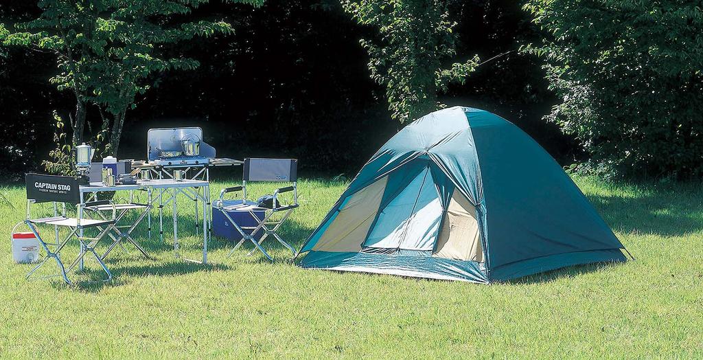 Палатка для кемпинга Captain Stag Crescent Dome 3 [для людей] M-3105