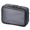 Чехол для гаджетов Чехол для гаджетов с прозрачным окном 2 отделения Чехол для гаджетов Сумка для хранения S размер Черный BMA-GP16SBK