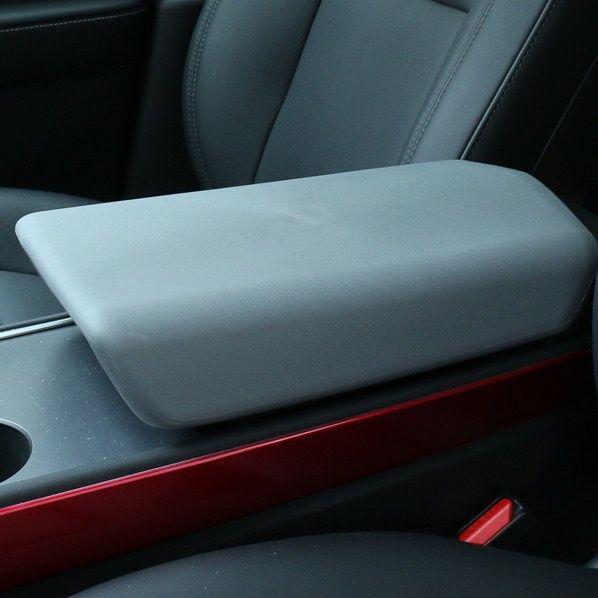 Tesla Model 3/Y Armrest Box Cover: Center Console TPE Protective Interior Cover