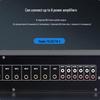 Veisu T9-S 10-Input 6-Output Audio Preamplifier