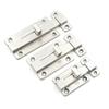 Bedroom Bathroom Stainless Steel Shed Lock Door Bolt Padlock Clasp Set Cabinet Catches