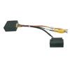 26 Pin RGB To CVBS AV Signal Converter Adapter For Rearview Camera For Passat Rearview Backup Camera ABS RGB Converter