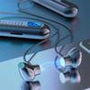 Half In-Ear Neckband Earphones Large Capacity Sports Bluetooth Earphones Wireless Headset  Running