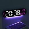 Настенные часы многофункциональные часы гостиная светодиодный цифровой будильник может время