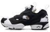 Кроссовки Instapump Fury Og с вырезами и вставками, унисекс, черные с белым, M48559