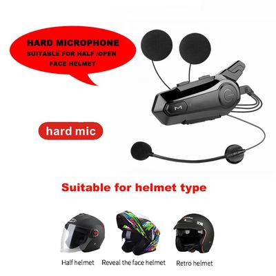 Мотоцикл Handsfree Bluetooth Шлем Наушники Стереогарнитура для сотового телефона GPS MP3 Музыкальный динамик