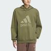 Adidas Basketball Legends Hoodie With Letter Logo Print Men Tops Dark-Olive-Green IX4912