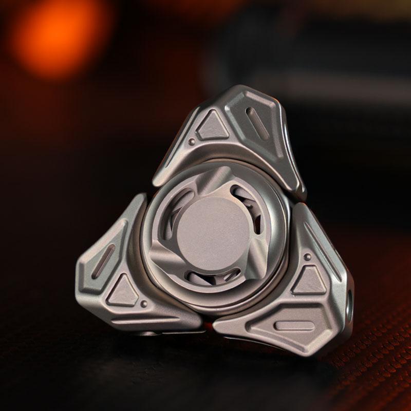 Нержавеющая сталь Механический Обезьяна Броня Fidget Spinner Рука Кончик Пальца Волчок Наконечник Edc Металл Снятие Стресса Игрушка Против Тревожности