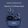 Bluetooth-наушники с костной проводимостью, с заушными креплениями, смарт-дисплеем и долгим сроком службы батареи
