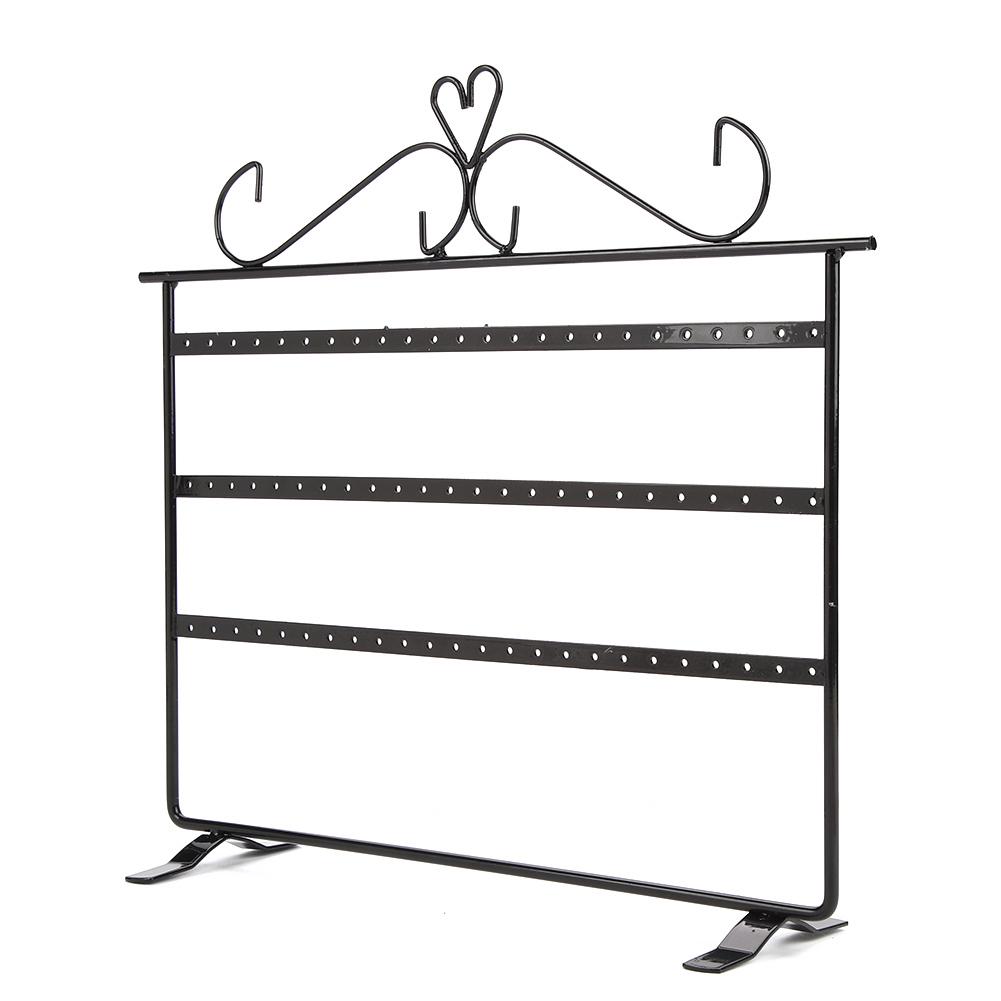 72 отверстия Серьги Ожерелье Браслет Подставки для ювелирных изделий Вешалка Держатель Стойка Античная бронза