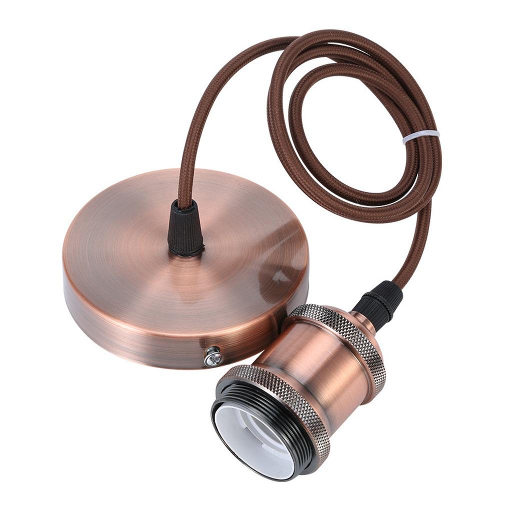 Chandelier Lamp Socket Metal Lamp Base E27 Pendant Lamp Socket Metal Pendant Light Base For Pendant Light Renovation Bar