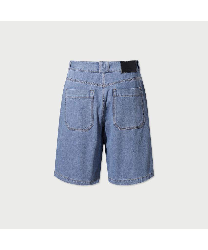 IRO Retrograde Denim Bermuda Shorts - L.Blue