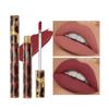 Матовая бархатная помада Misted Leopard Lip Glaze легко наносится, не оставляет пятен на чашке, не выцветает