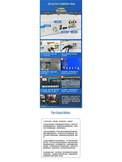 HDTV Digital Signal Antenna for Indoor/Outdoor Use