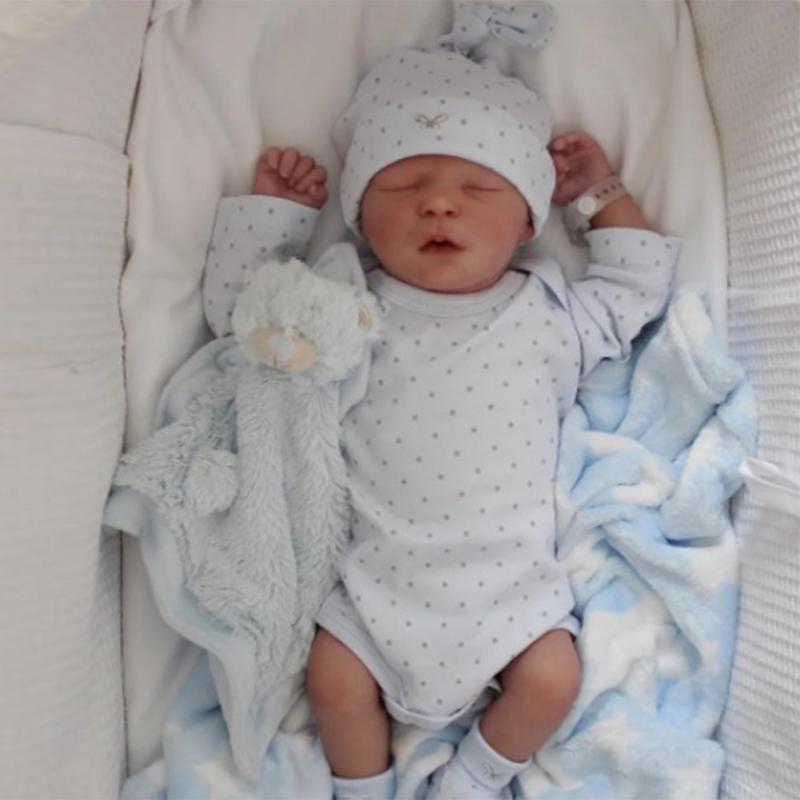 Реалистичные куклы Reborn 18-дюймовые реалистичные куклы новорожденных с ручной детализацией и видимыми венами для