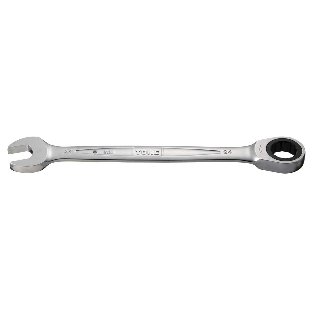 TONE Ratchet Box Wrench Width Across Flats 24mm HPRM-24