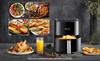 Proscenic T22 Air Fryer with 13 Presets & Shake Reminder, Oil Free Air Fryer 5L, Compatible with APP & Alexa - Black