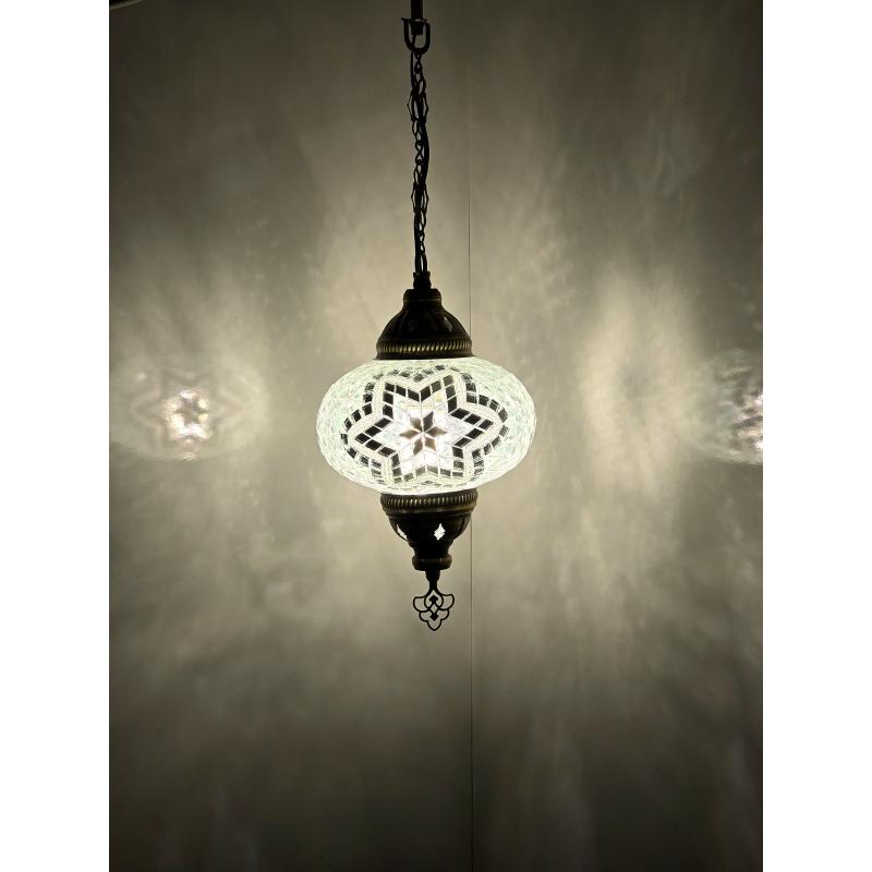 Абажур ручной работы Турецкая марокканская красочная мозаика из стекла Античная лампа Мозаичная лампа Османская аутентичная люстра Старинная лампа Ночная лампа,