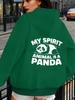 Panda Spirit 250g Women's Hoodies