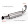 Aprilia GPR250 Motorcycle Exhaust De-baffle Modification Kit